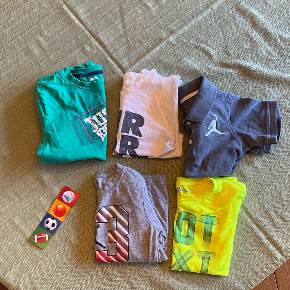 Sports enthusiast variety shirt bundle!